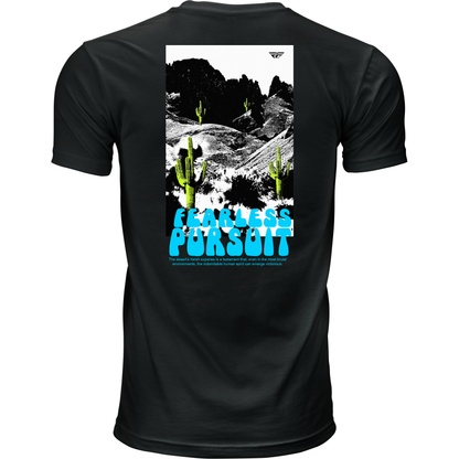 Fly Desert Tee Black 2x