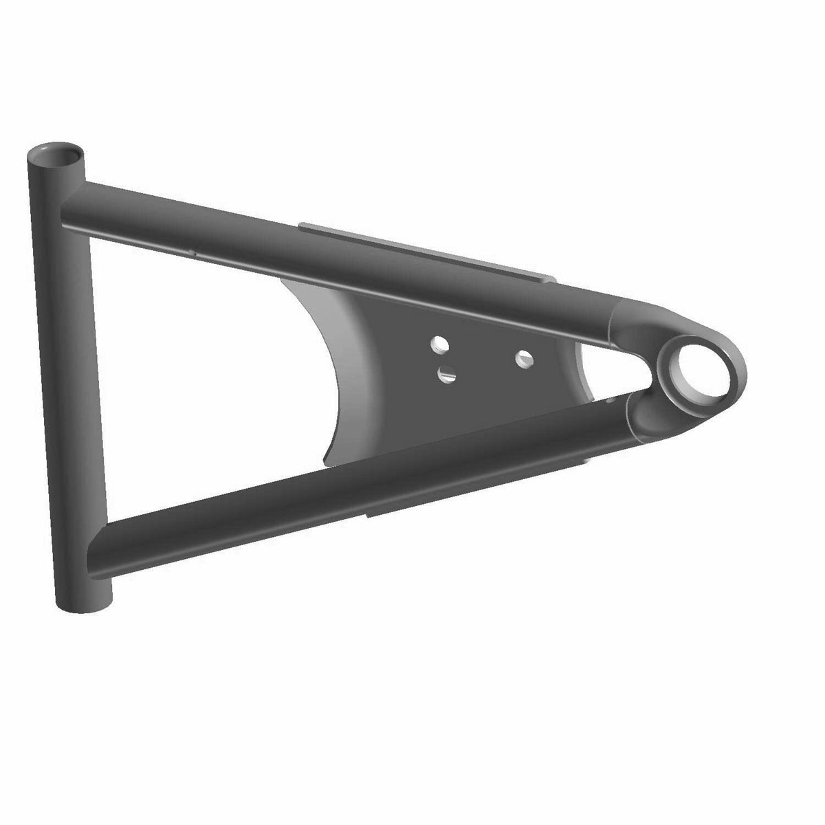 Polaris RZR Control Arm Weld, Front, Upper, Right, Matte Black, Genuine OEM Part 1018204-458, Qty 1