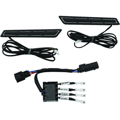 Kuryakyn LED Saddlebag Hinge Accents Black