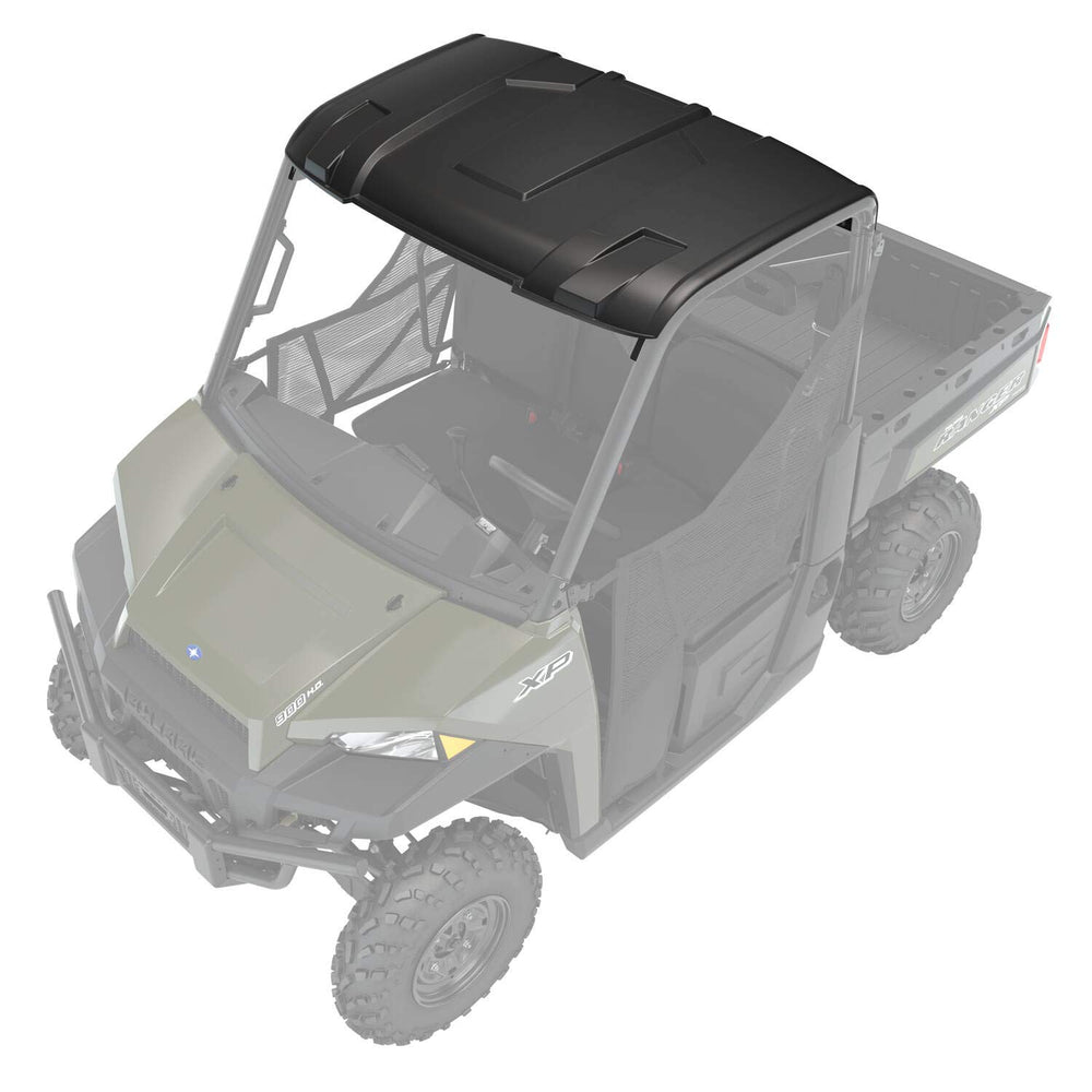 Polaris Off Road Poly 3-Seat Premium Roof with Lock & Ride Technology with Liner, Black