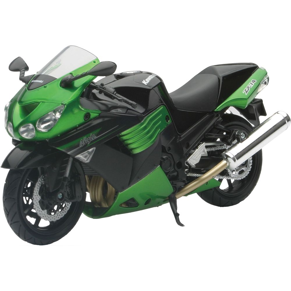 Replica 1:12 Super Sport Bike 11 Kawasaki Zx14 Green