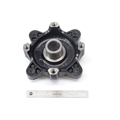 Polaris Ranger Front Wheel Hub, Medium Gloss Black, Genuine OEM Part 5137127-067, Qty 1