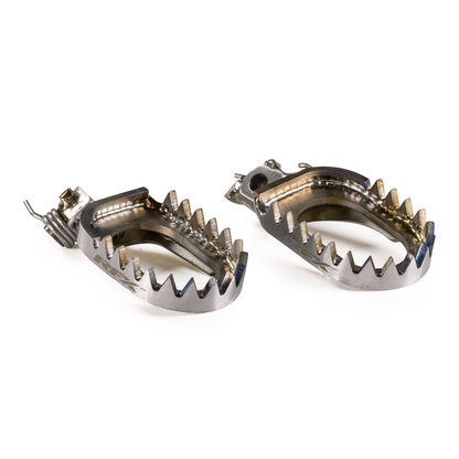 Factory Footpegs Titanium Yam