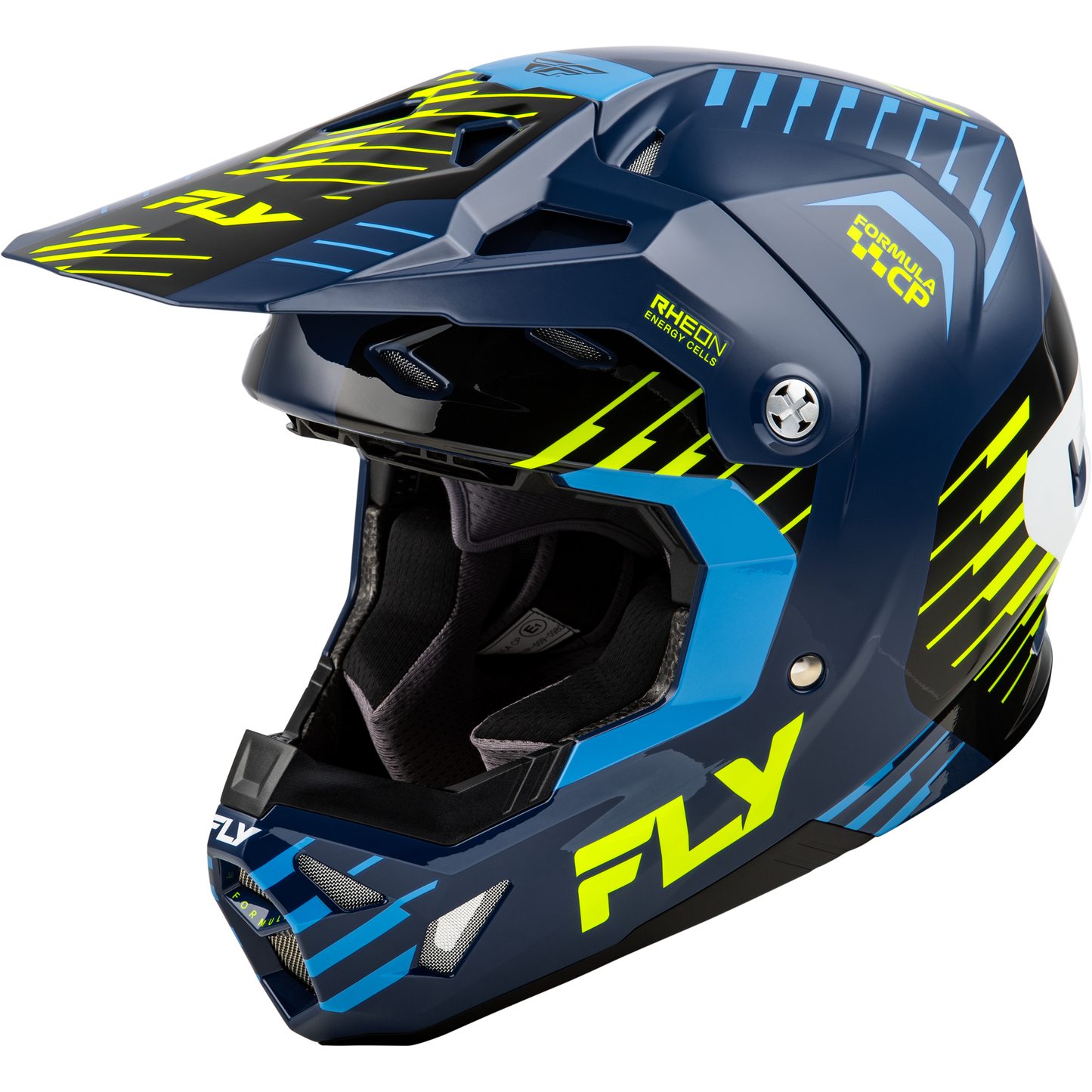 Formula Cp Slice Helmet Navy/Hi Vis/White Sm