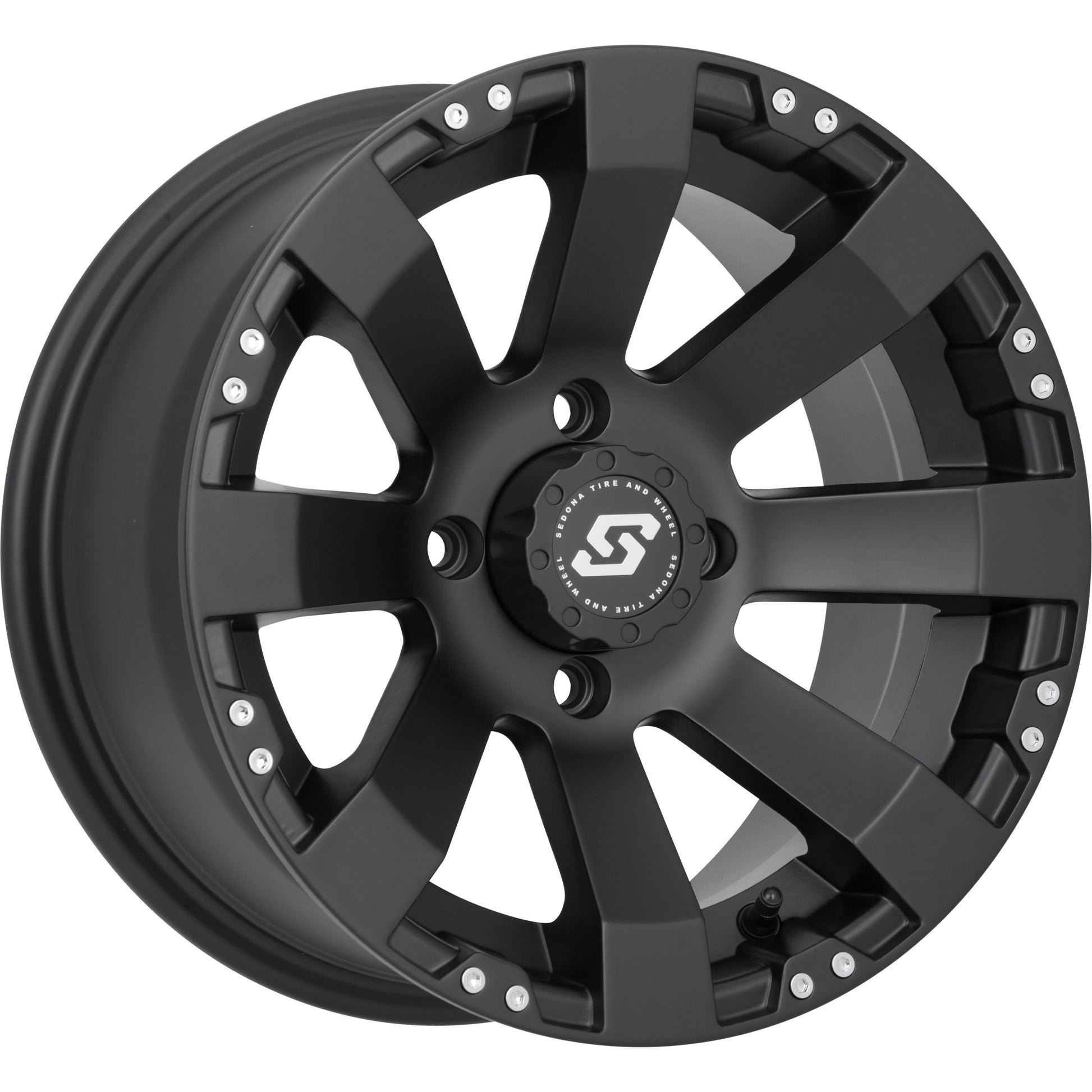 Spyder Wheel 12x7 4/110 2+5 ( 47mm) Black