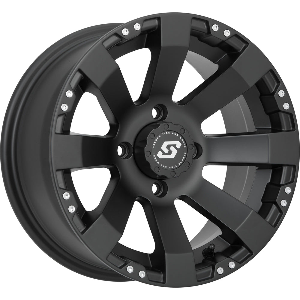 Spyder Wheel 14x7 4/110 5+2 (+10mm) Black