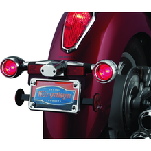 Kuryakyn Deep Dish Bezels With Red Lenses