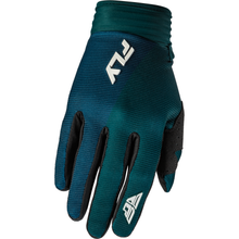 F 16 Gloves Teal/White Sm