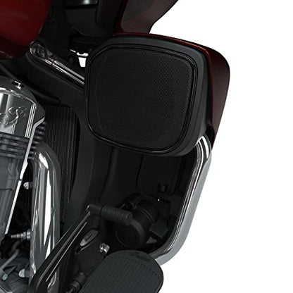 Indian Motorcycle Powerband Audio Lower Fairing Speaker Bezels, Pair - 2889595-266