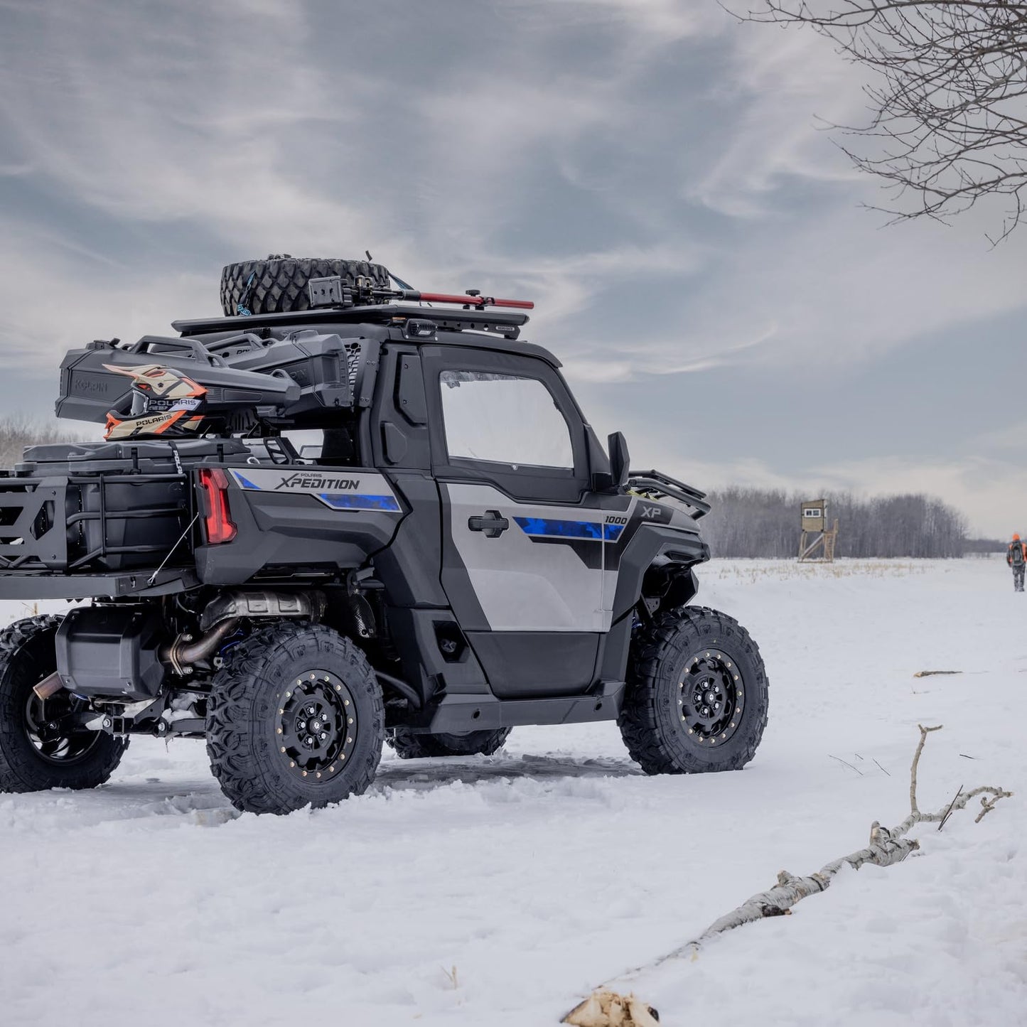 Polaris Off Road Rhino-Rack Roof Rack Mount for Polaris Xpedition, Small - 2889450