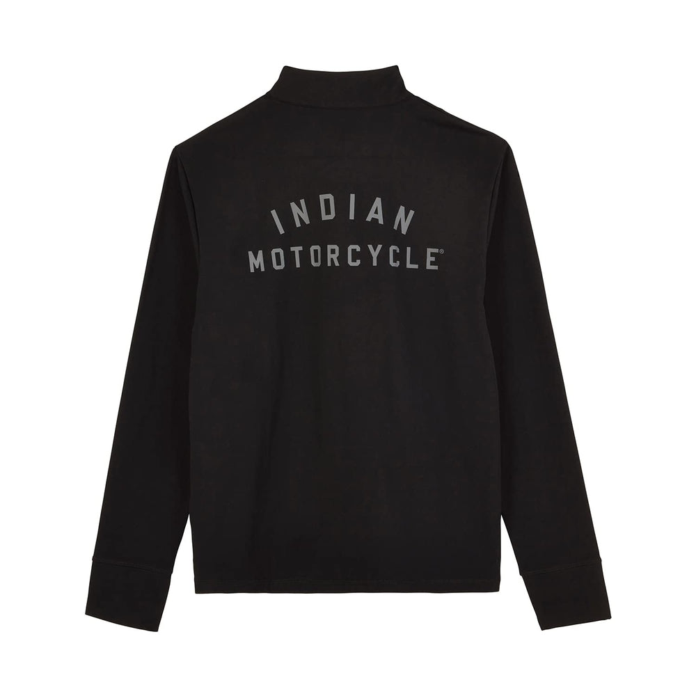 
                      
                        Indian Motorcycle Men's Quarter Zip Performance Top, Black - L - 283327806
                      
                    