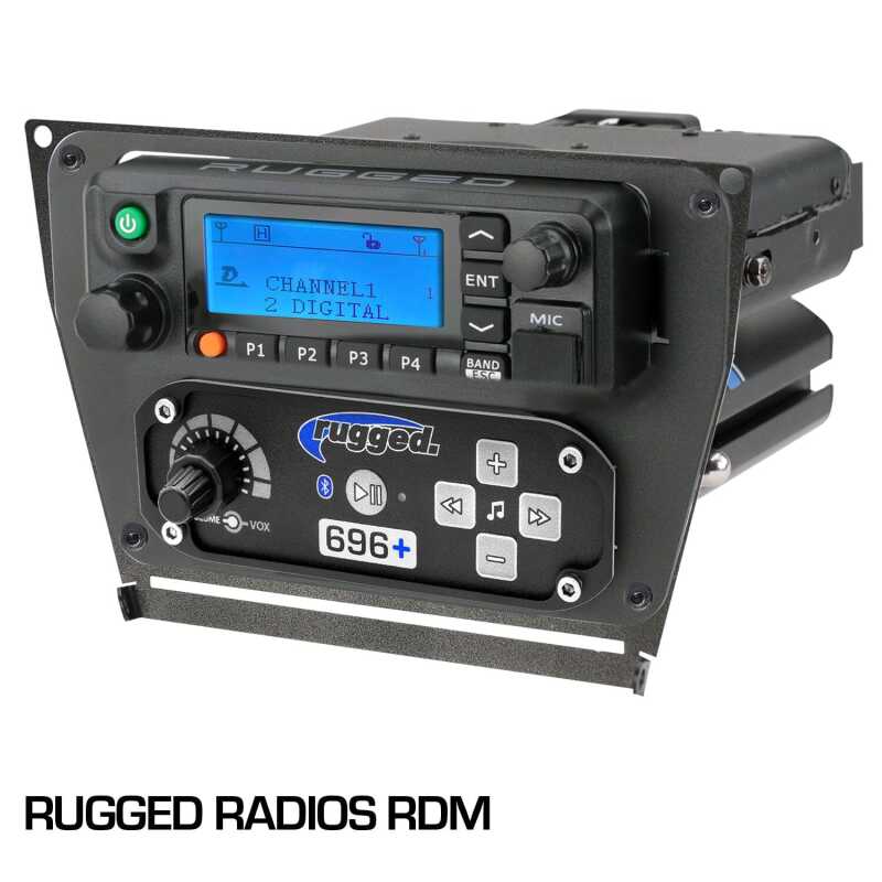 Rugged Radios Polaris RZR PRO XP/Turbo R/PRO R Dash Mount - Rugged GMR25