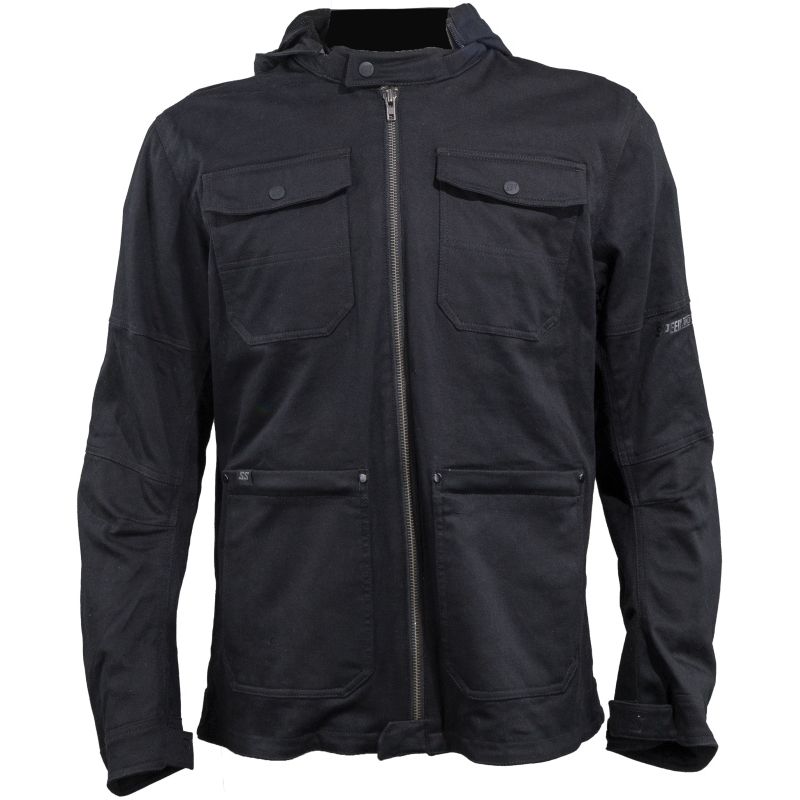 Speed and Strength Dogs Of War 2.0 Textile Jacket Black - Small