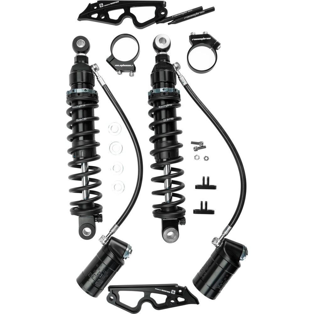 Touring Remote Res Shocks 14" Hd