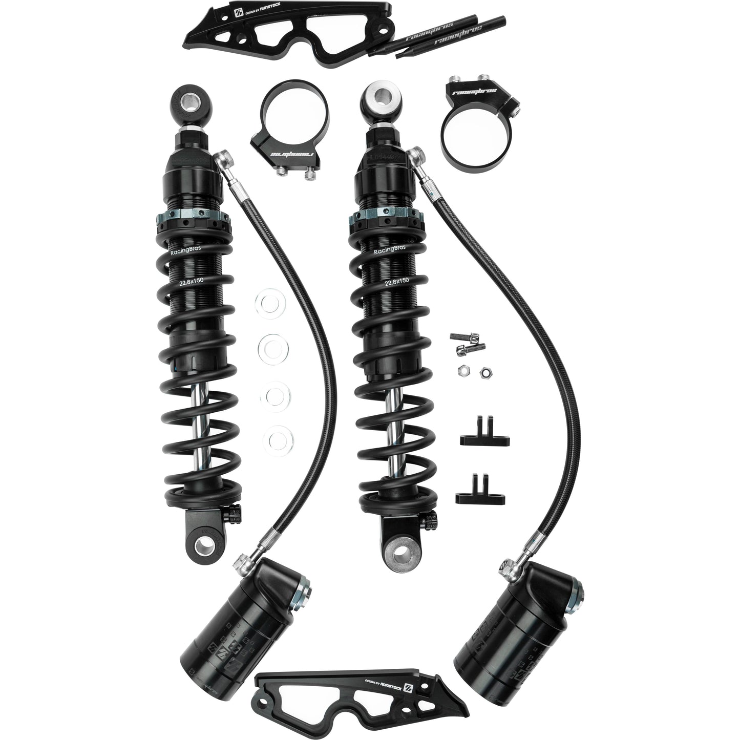 Touring Remote Res Shocks 14" Hd