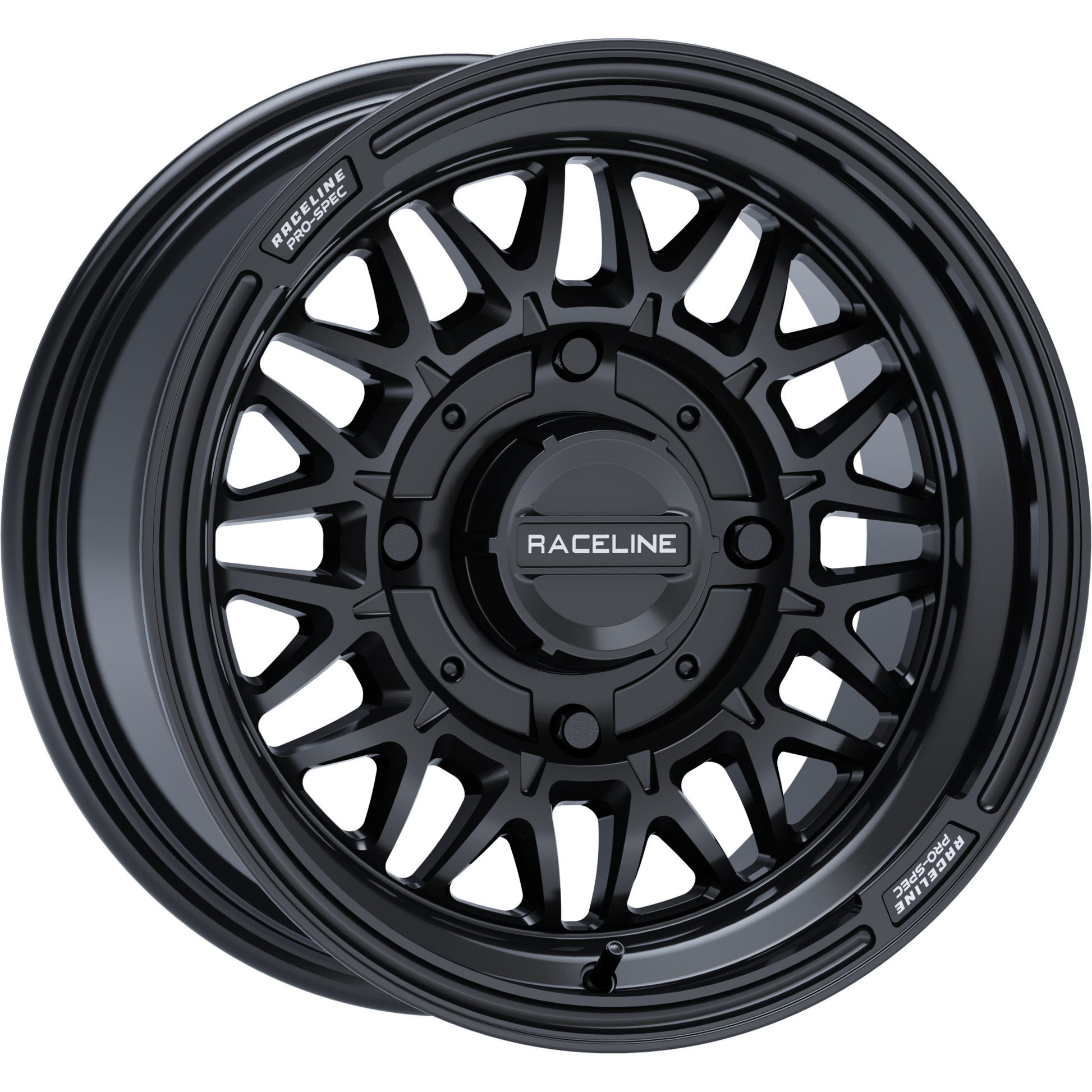 Raceline Omega 15x7 4/137 5+2 (+10mm) Gloss Black
