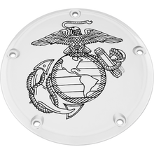 7   M8 Flt/Flh Derby Cover Marine Ega Chrome