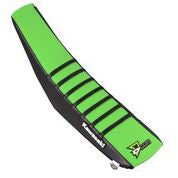 Seat Cover Black/Green Black Ribs Kx450