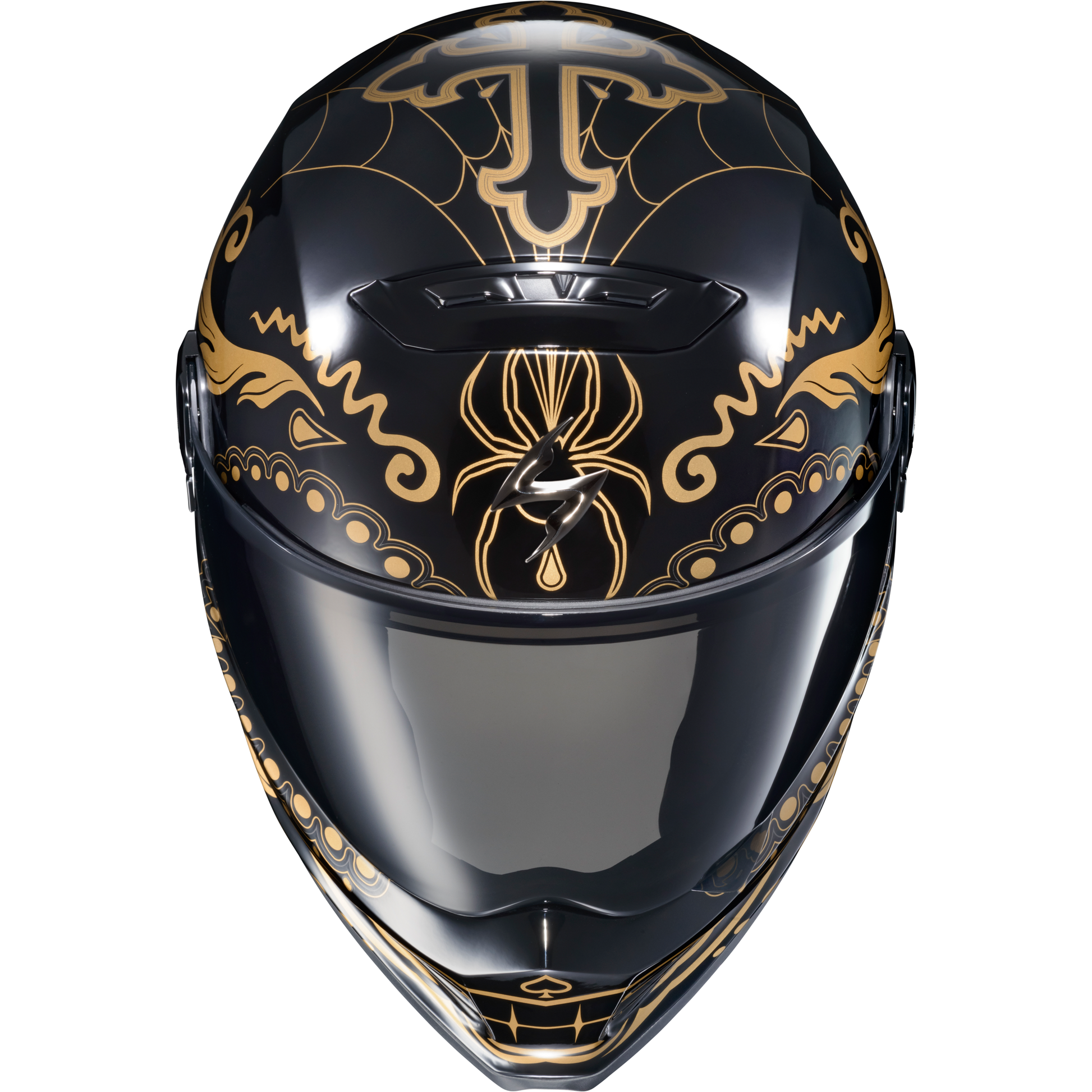 Covert Fx Full Face Helmet El Malo Gold/Gloss Black Xl