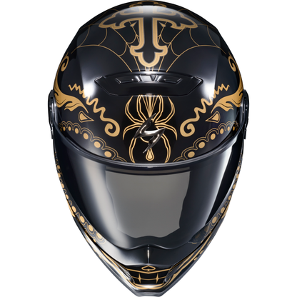 Covert Fx Full Face Helmet El Malo Gold/Gloss Black Xl