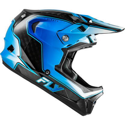 Werx R Flow Carbon Helmet Black Carbon/Blue/White Sm