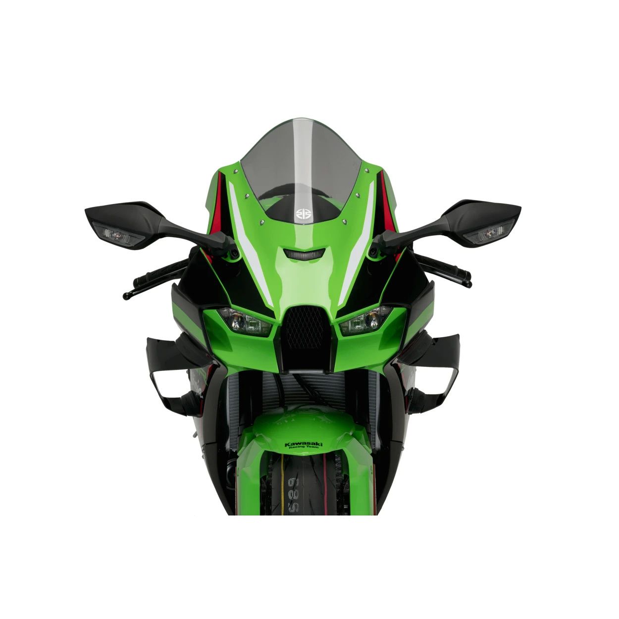 Race Side Spoilers Black Kaw