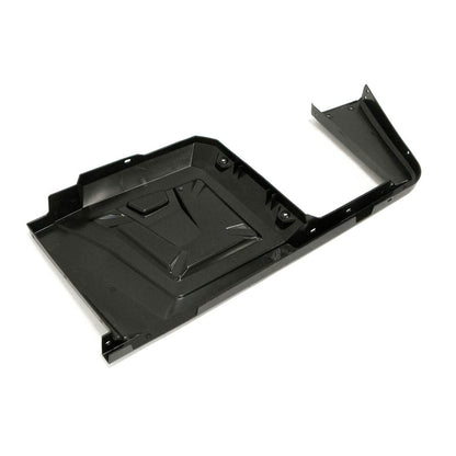 Polaris Ranger Fender with Rocker, Front, Left, Gloss Black, Genuine OEM Part 5438056-070, Qty 1