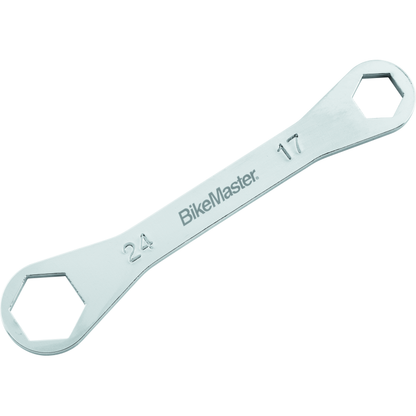 BikeMaster Rider Wrench - 24mm 6-pt x 17mm 6-pt