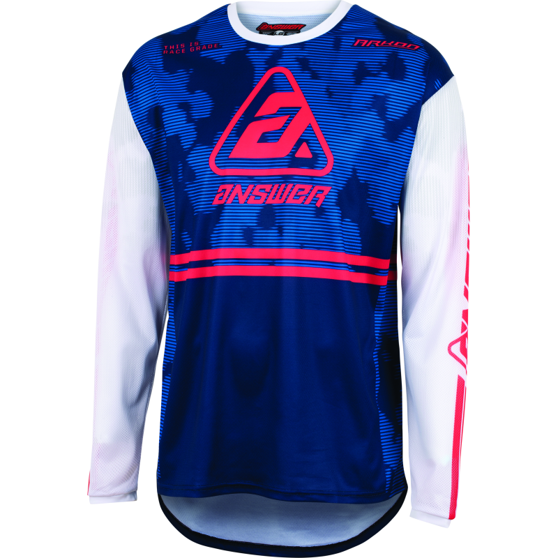 Answer 23 Ark Trials Jersey Blue/White/Red Youth - Small