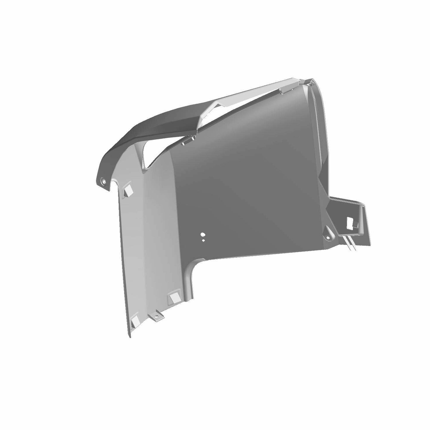 Polaris Ranger Fender-Front, Right, sndsmet, Genuine OEM Part 5456035-555, Qty 1