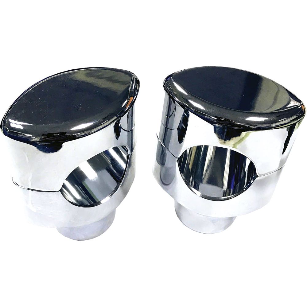 Riser Kit For 1.25" Dia 1.5" Tall Chrome