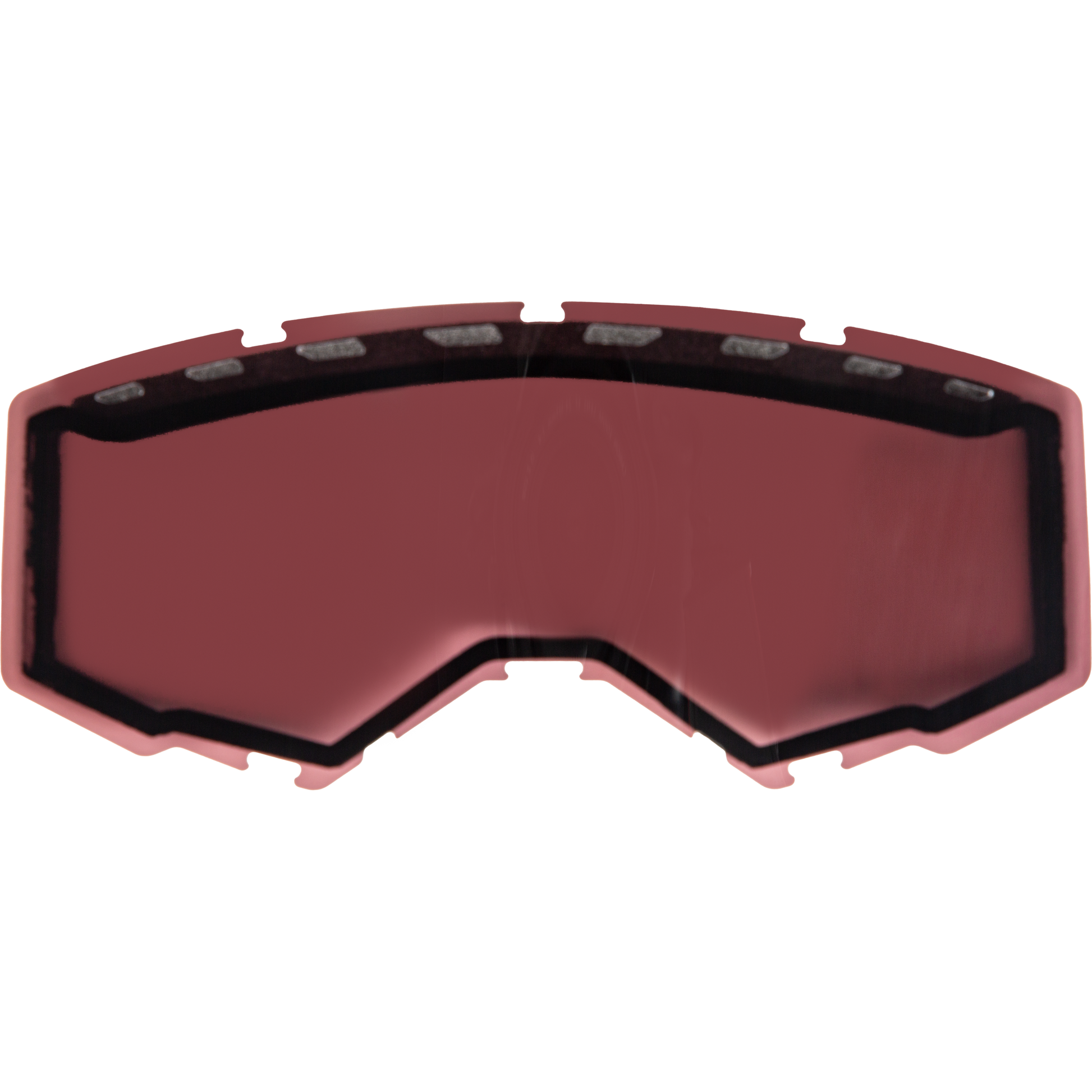 Dual Lens With Vents Adult W/Silver Mir/Polar Rose Lens