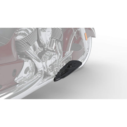 Indian Black Billet Driver Floorboards - 2883021-468