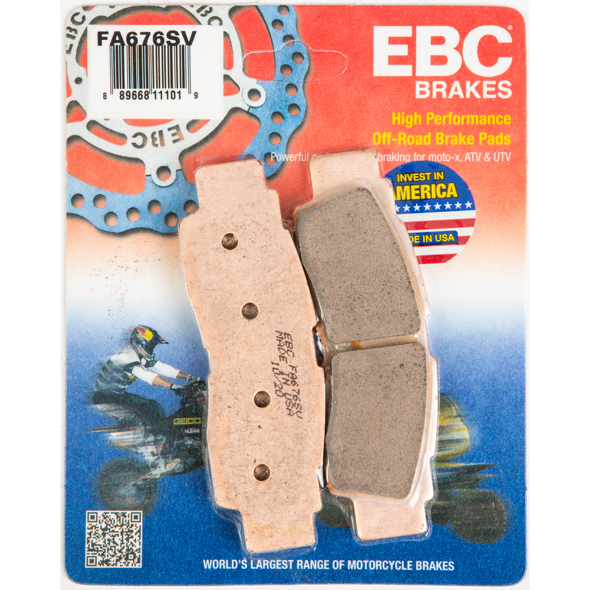 Brake Pads Fa676sv Severe Duty Sv Series