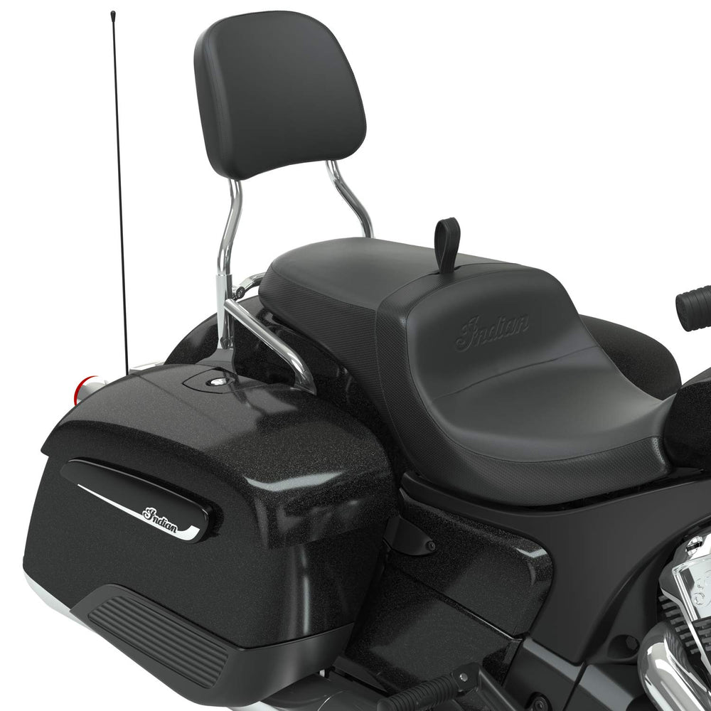 
                      
                        Indian Motorcycle Steel 12 in. Universal Quick Release Passenger Sissy Bar - 2884186-156
                      
                    