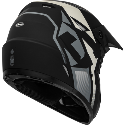 Mx 46 Compound Helmet Matte Black/Grey/White 2x