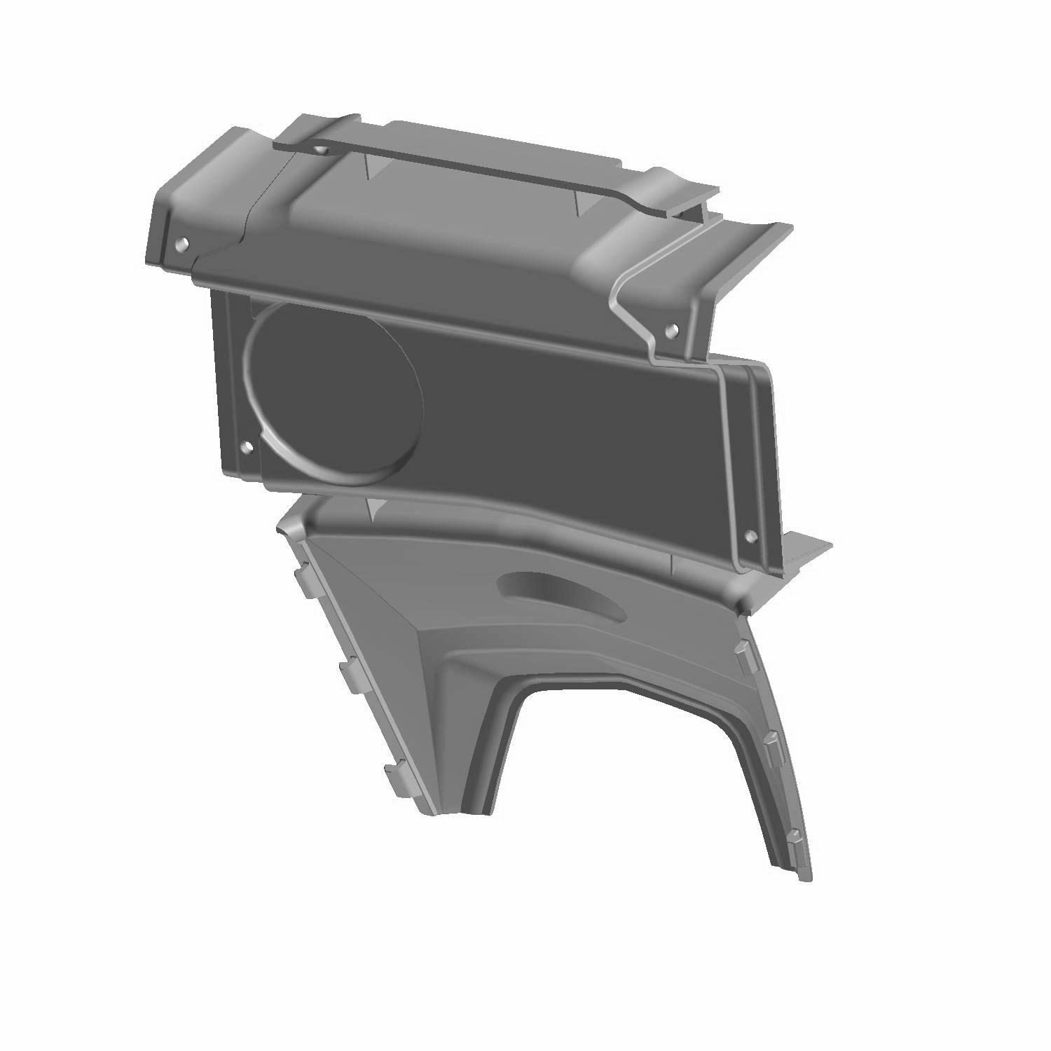 Polaris ATV HDPE Cover, Front, Velocity Blue, Genuine OEM Part 5439069-689, Qty 1