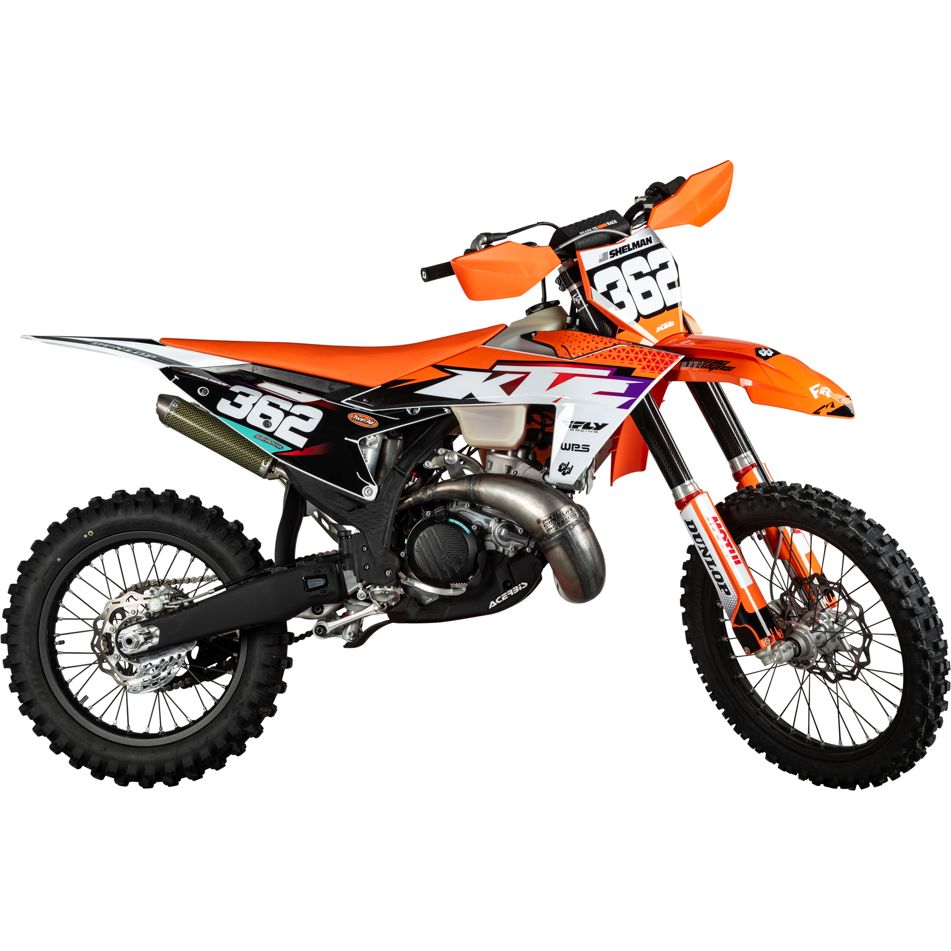 Carbon Fiber Fork Shield Lower 52 Mm X 260 Mm