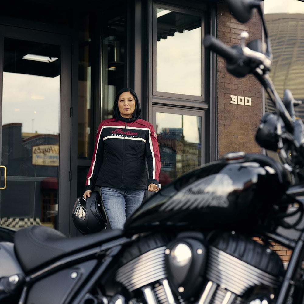 
                      
                        Indian Motorcycle Women's Black Hills Jacket, Black - L - 286283806
                      
                    