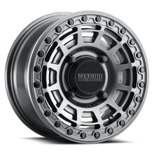 Method MR415 Beadlock 15x7 / 5+2/38mm Offset / 5x4.5 / 76 CB Graphite Wheel - Gloss Graphite Ring