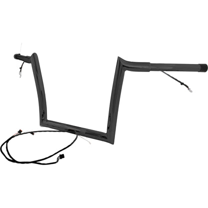 12" OEM Monkey Bar Pre Wired Satin Black `15 23 Fltr