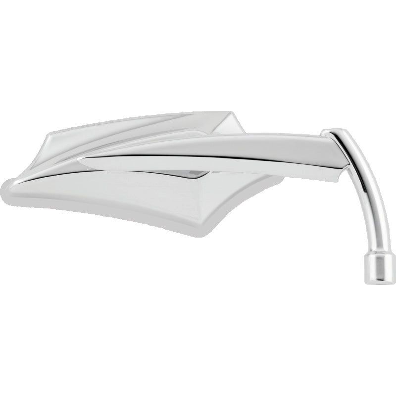 Bikers Choice 65-Up Chrome Angler Mirror Universal Custom Pair