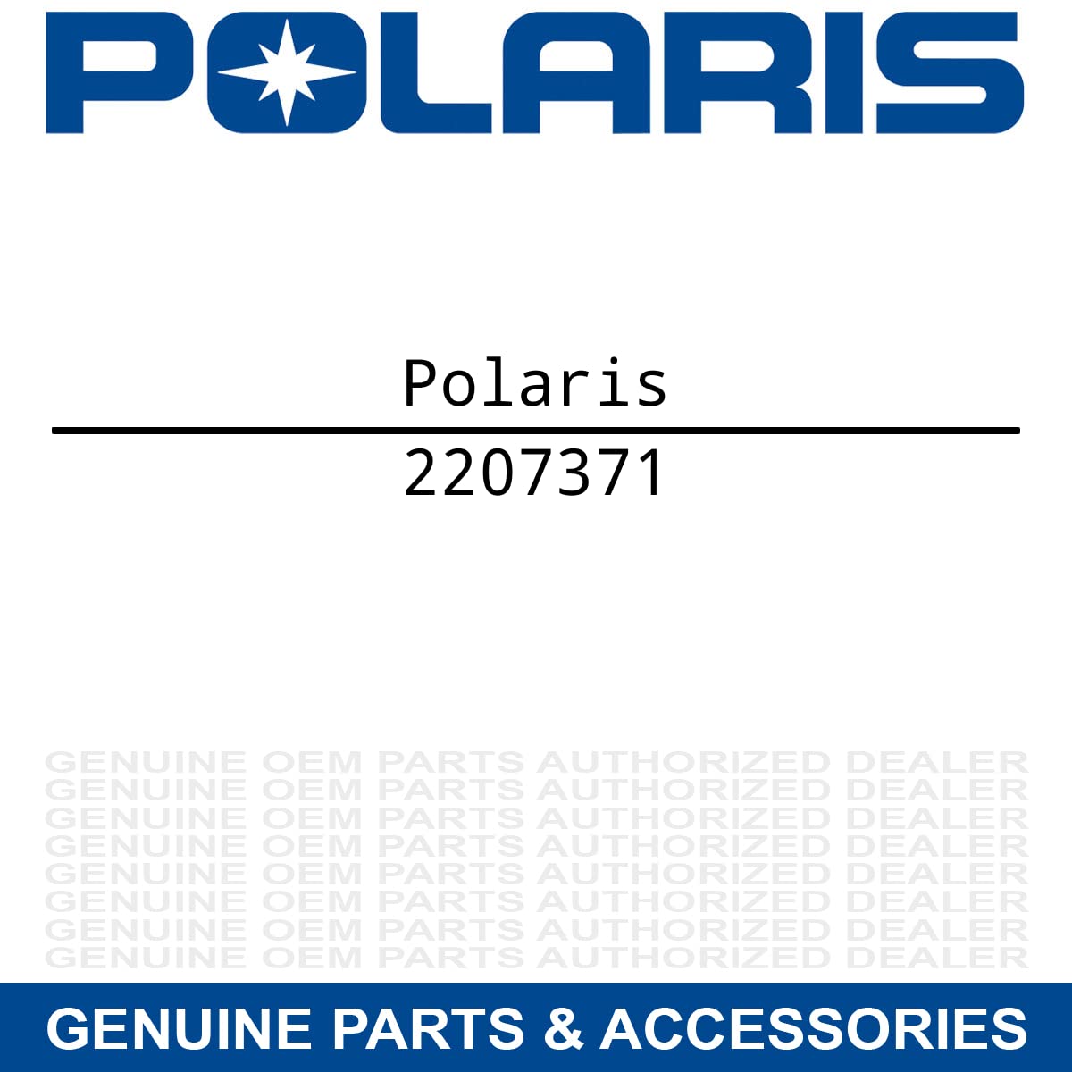 Polaris RZR Crankcase Kit, Genuine OEM Part 2207371, Qty 1