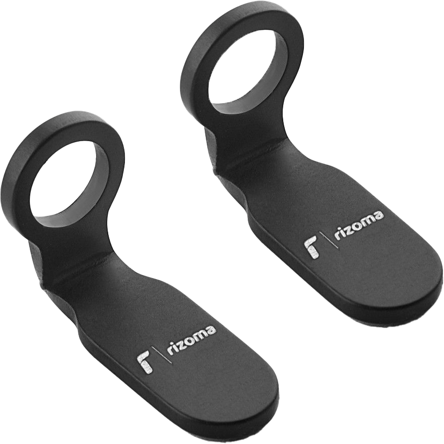 Turn Signal Mounting Kit Light Unit Pair Black