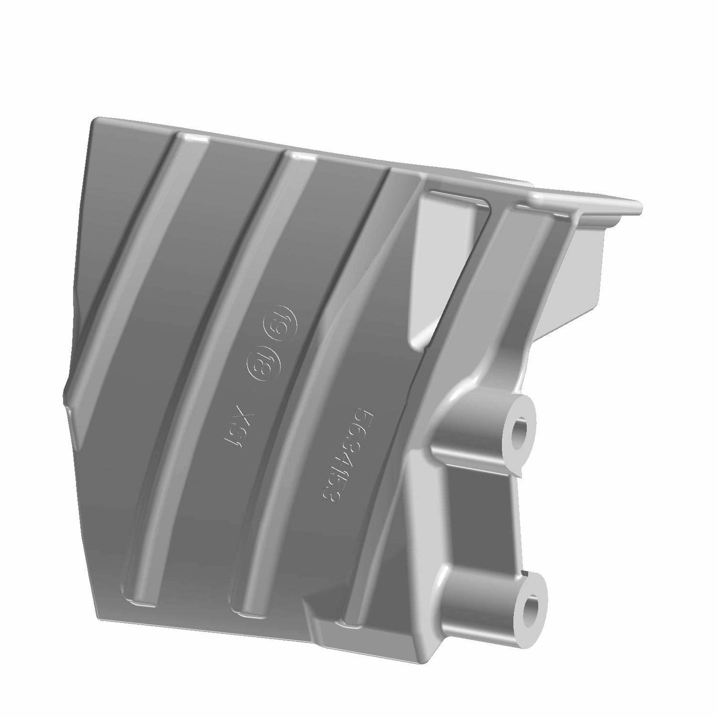 Polaris RZR Scraper, Front, Left, Genuine OEM Part 5634153, Qty 1
