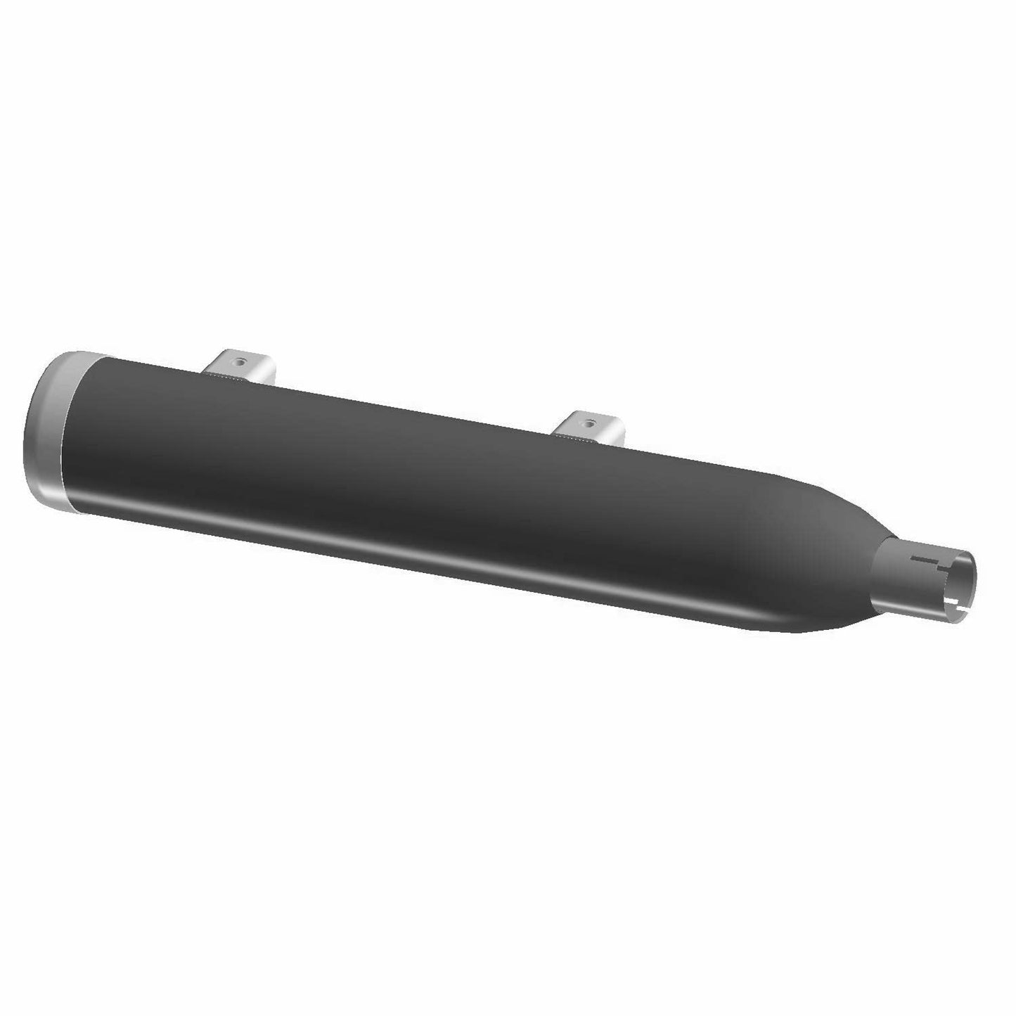 Indian Motorcycle Muffler Assembly, Upper, N, Chrome, Genuine OEM Part 1262630-156, Qty 1