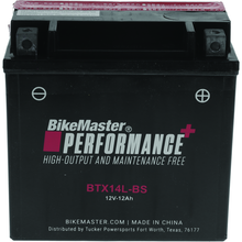 BikeMaster Battery - BTX14L-BS