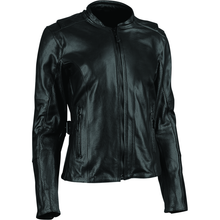 Speed and Strength Throttle Body Leather Jacket Black Womens - XL