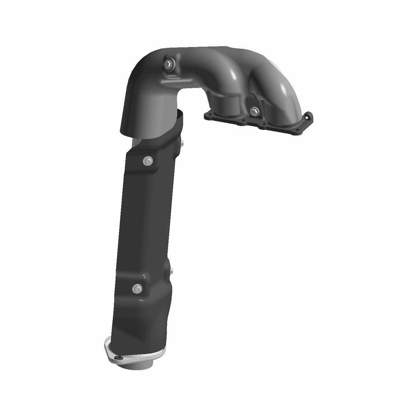 Polaris RZR Headpipe Assembly, Genuine OEM Part 1263285, Qty 1