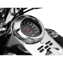 Kuryakyn Speedometer Trim Ring With Visor Chrome